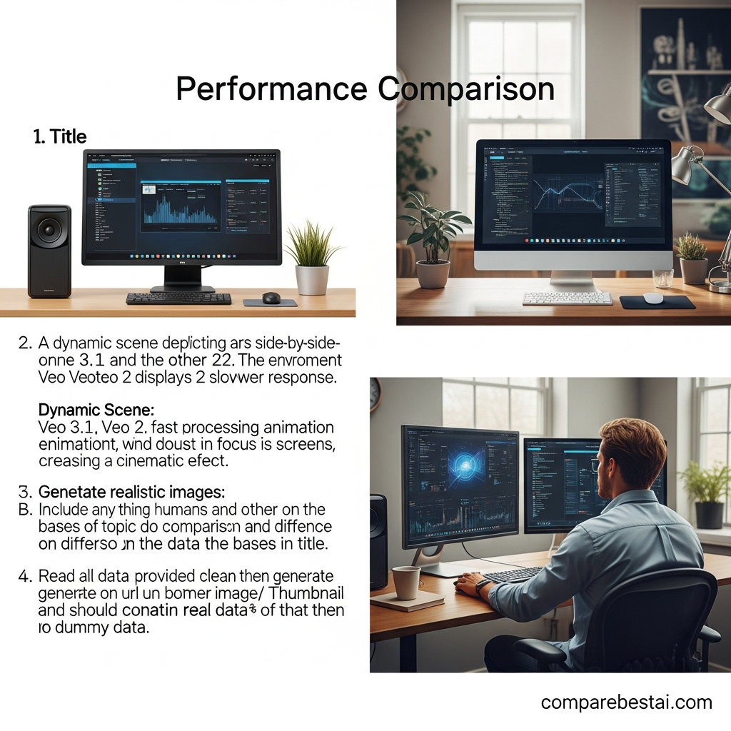 Detailed chart comparing Veo 3.1 features vs previous versions, highlighting the new automation, AI, and team tools in the 2026 release.
