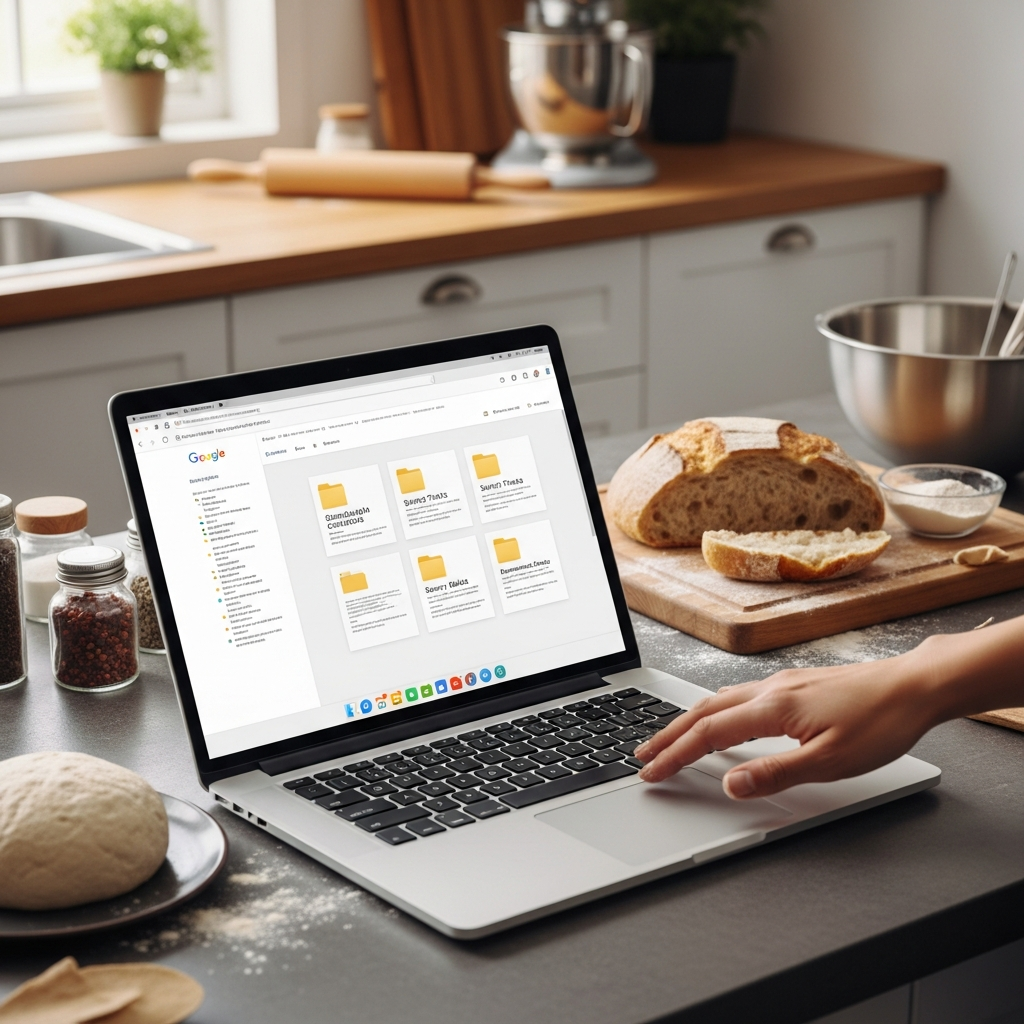 Visual step-by-step showing how to connect Dough to Google Drive and automate file management in 2026