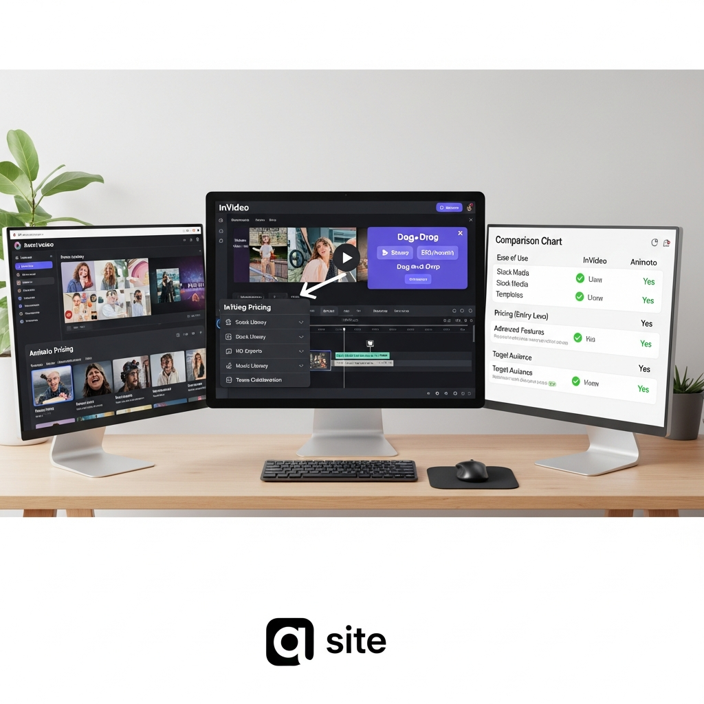 Comparison chart showing key features of Waymark alternatives for AI video generation and marketing teams.