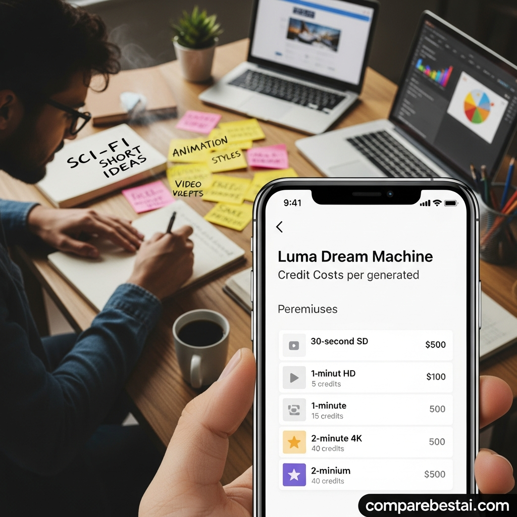 Detailed overview of Luma Dream Machine pricing plans for 2026 including Free, Lite, Plus, Unlimited, and Enterprise options.