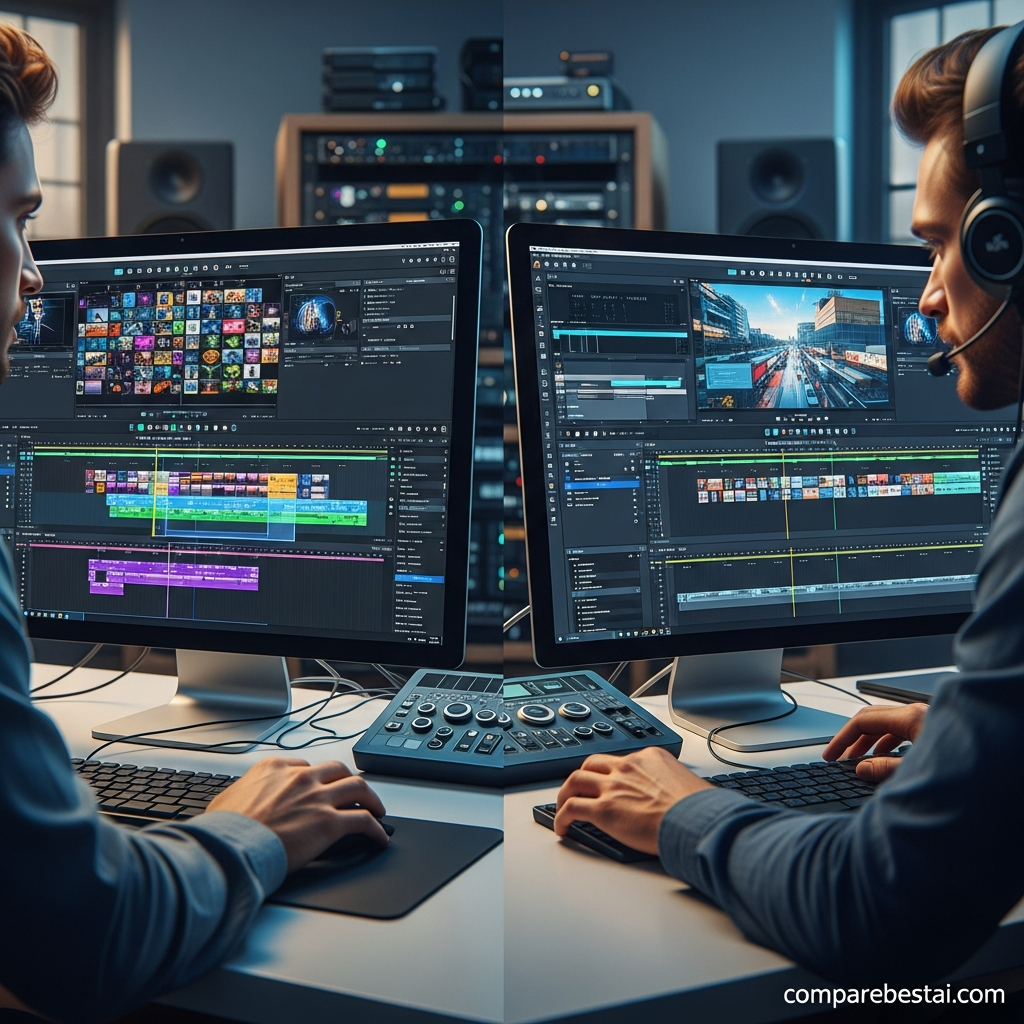 Infographic highlighting the key feature and workflow differences between Hailuo AI (MiniMax) and LTX Studio for 2026 buyers
