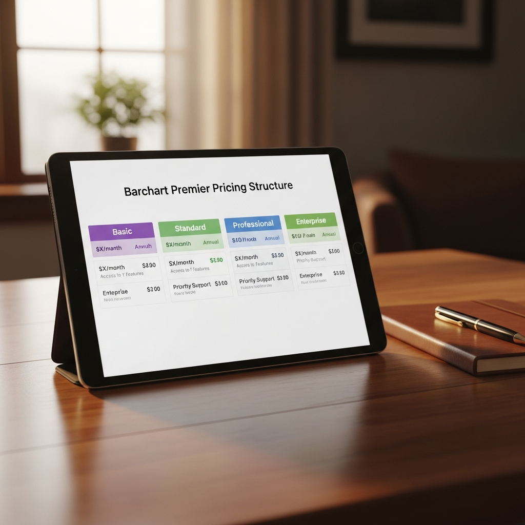Key features of Barchart Premier: advanced options analytics, real-time market data, customizable screeners and alerts, US equities, and commodities coverage.