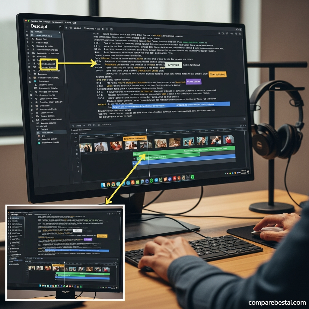 Descript AI Video Editing Key Features