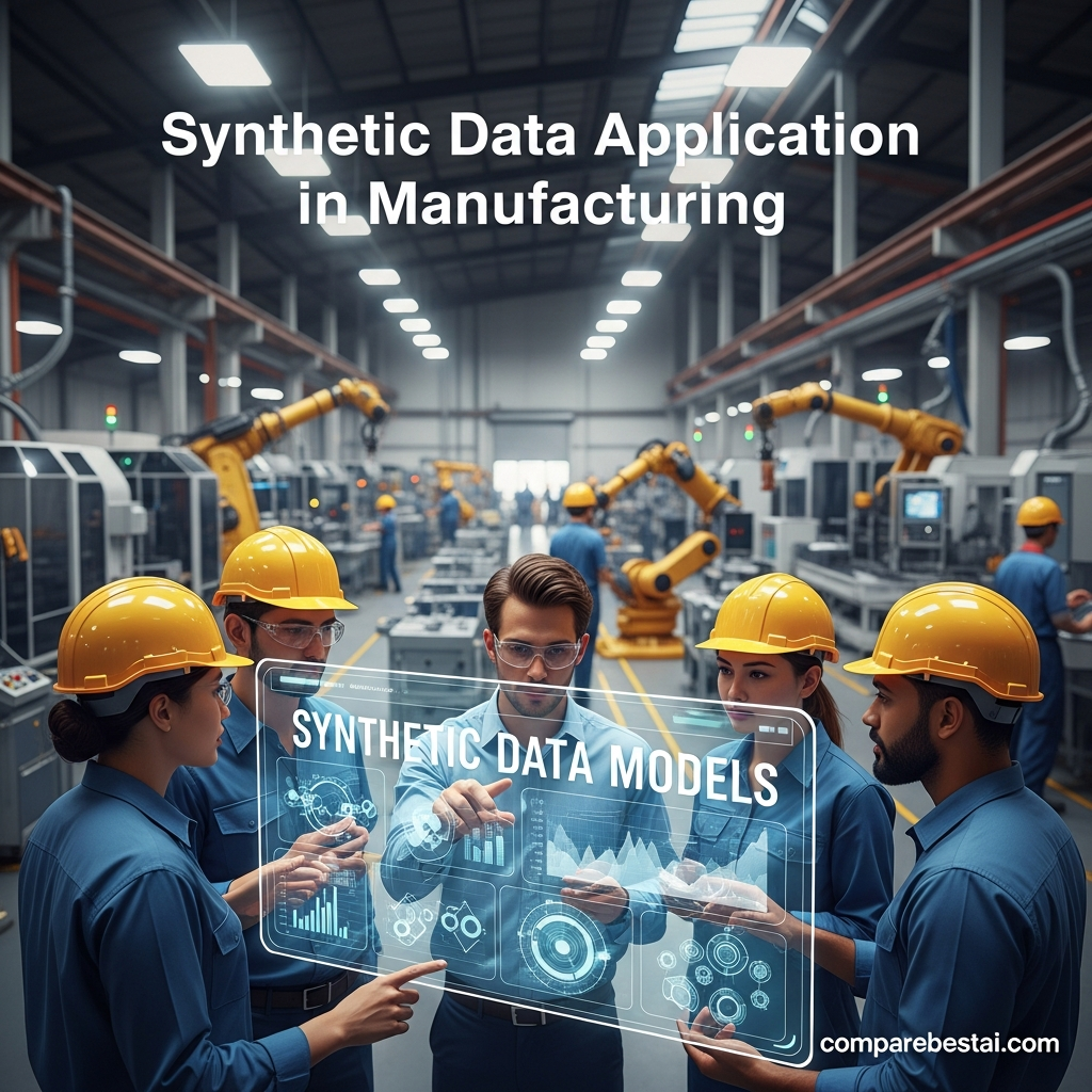 Diagram showing Syntheticaidata features including no-code generation, data customization, privacy compliance, and cloud integration for AI workflows.