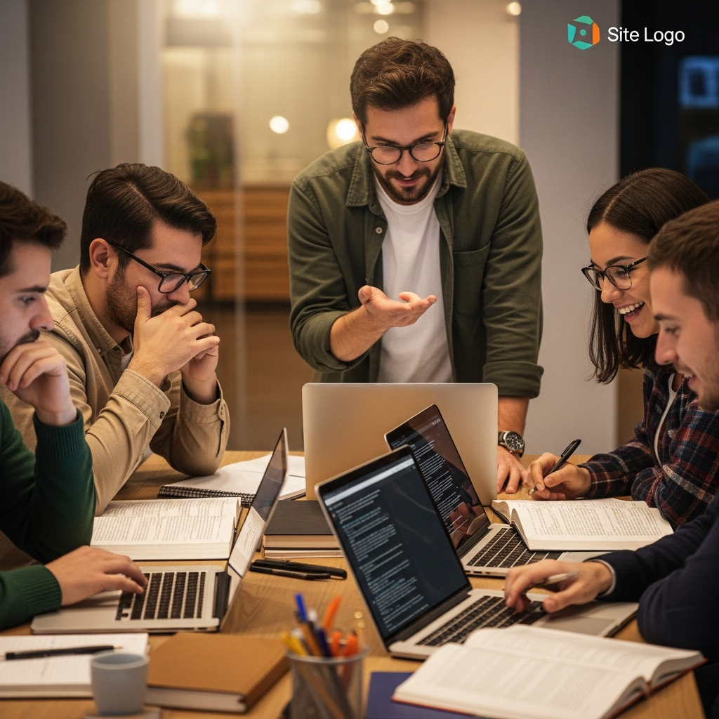 Infographic showing key features of Textgo Ai including humanization, SEO optimization, plagiarism detection, and integrations.