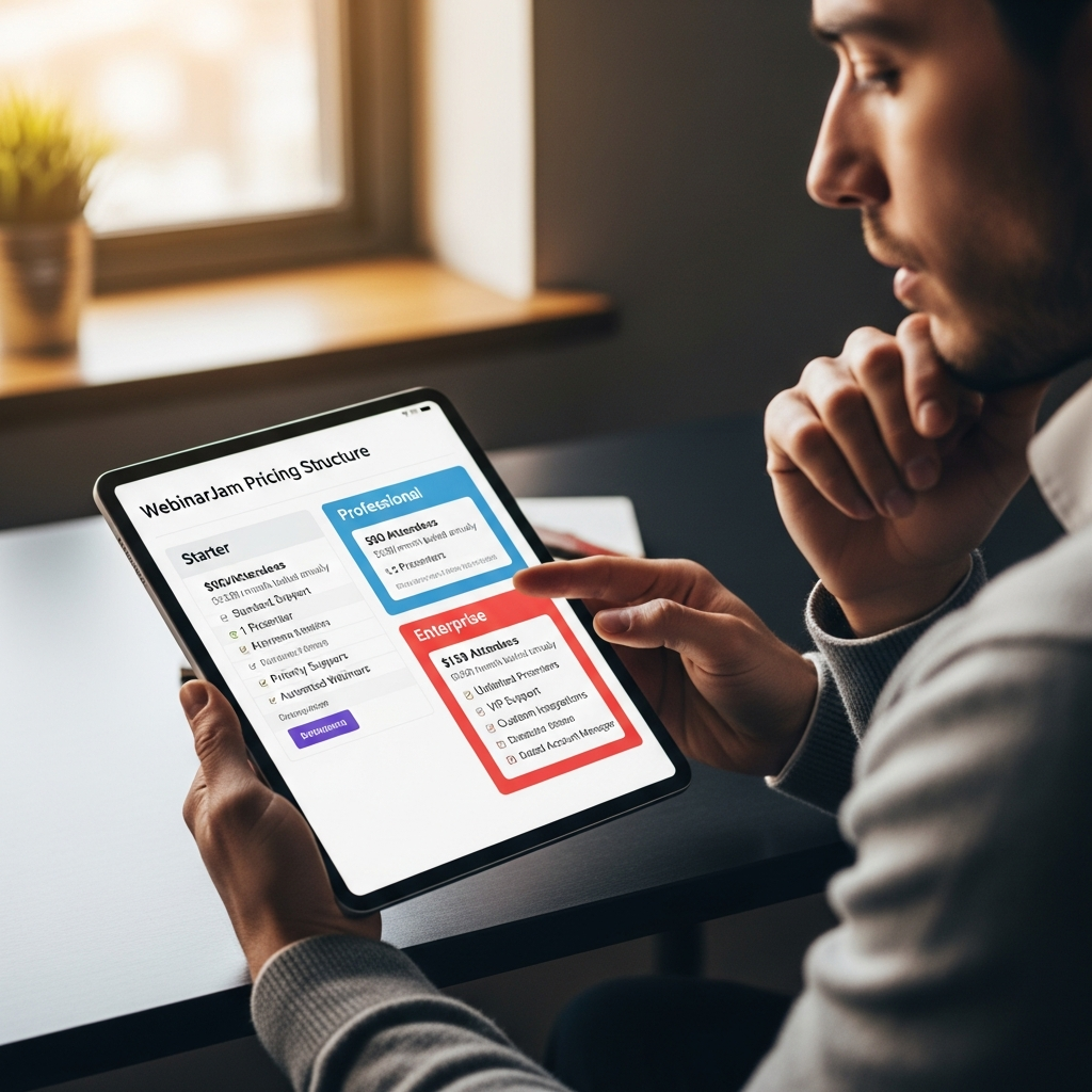 Webinarjam 2026 feature overview including Live Room, marketing analytics, integrations and attendee engagement tools.