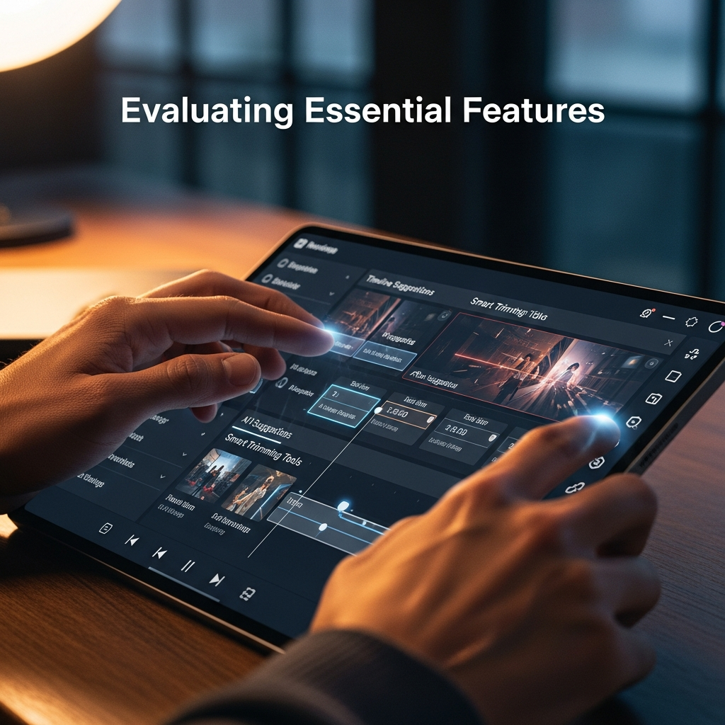 Feature comparison graphic: Essential features that top WOXO alternatives for AI video should offer in 2026.
