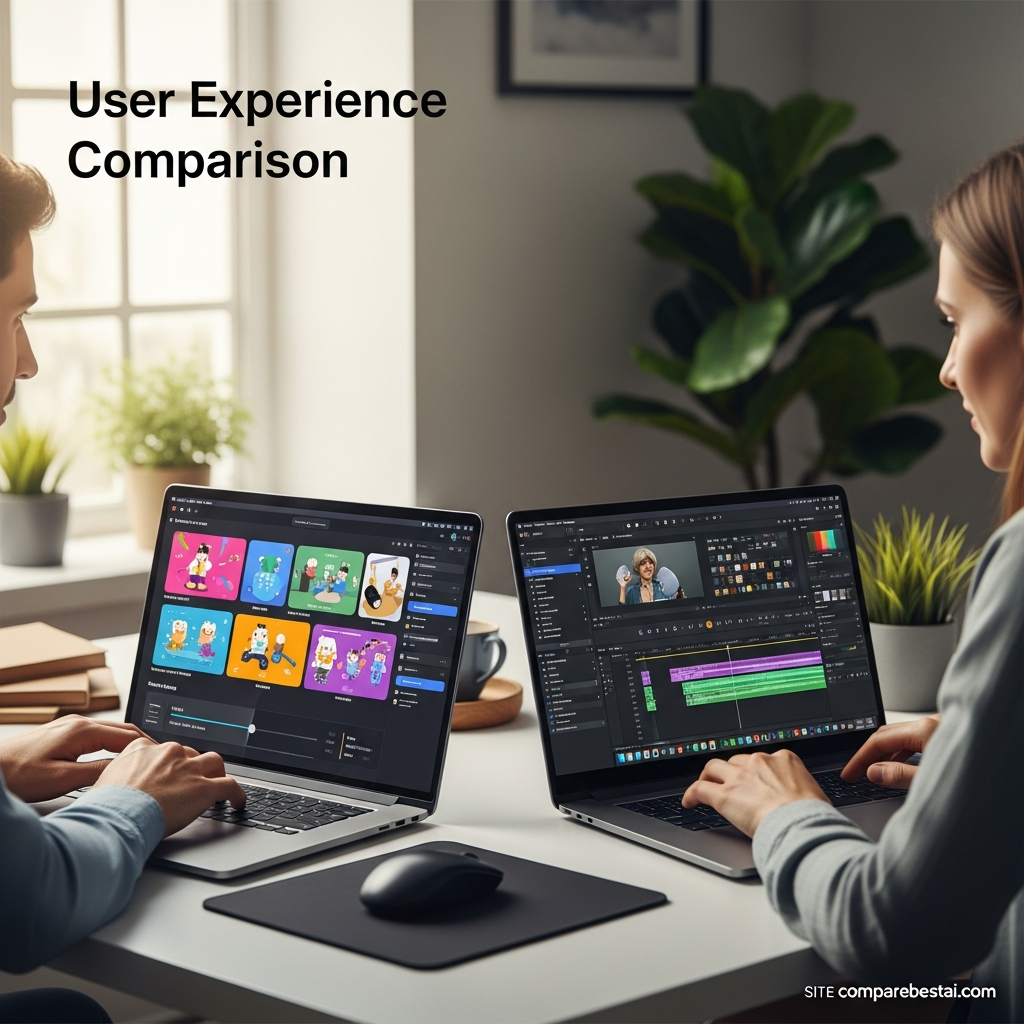 Feature comparison of WOXO vs Wave.video showing key differences in automation and template systems