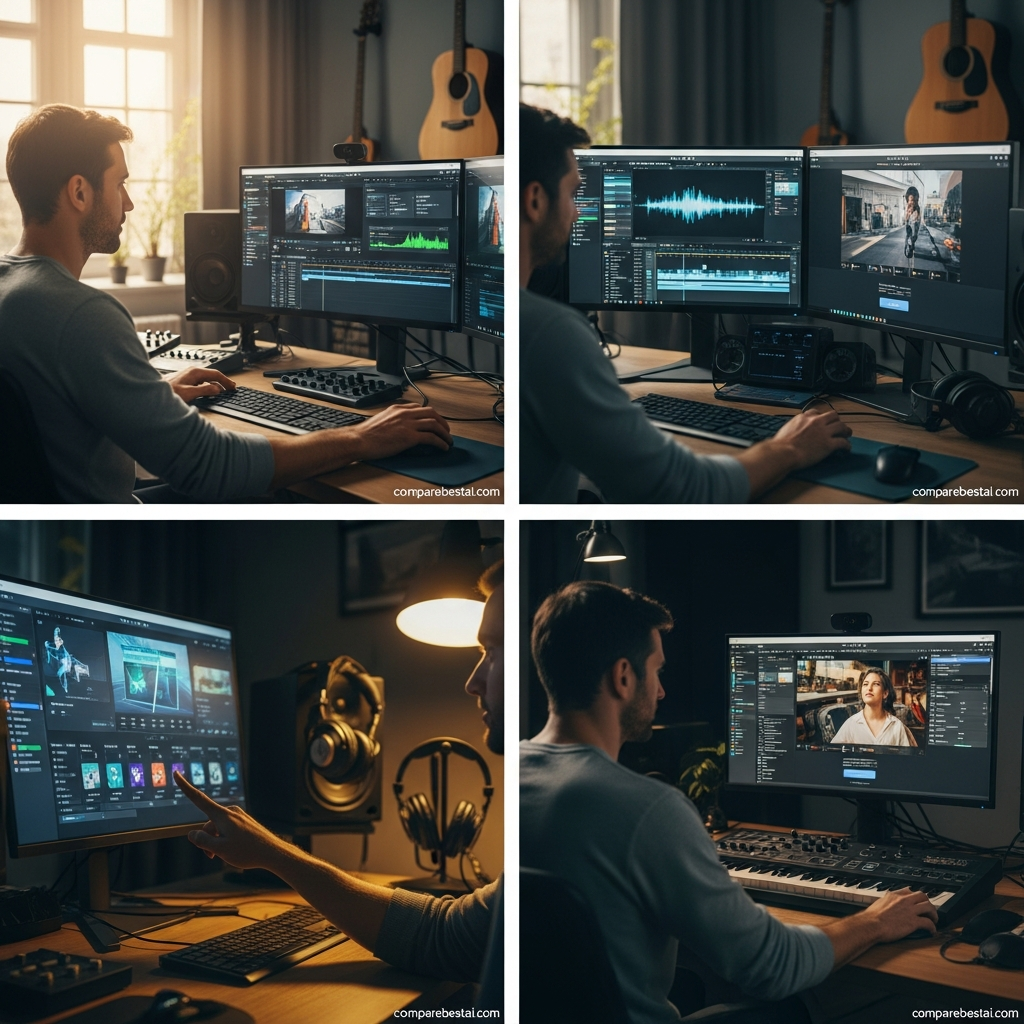 Musicians video tool features