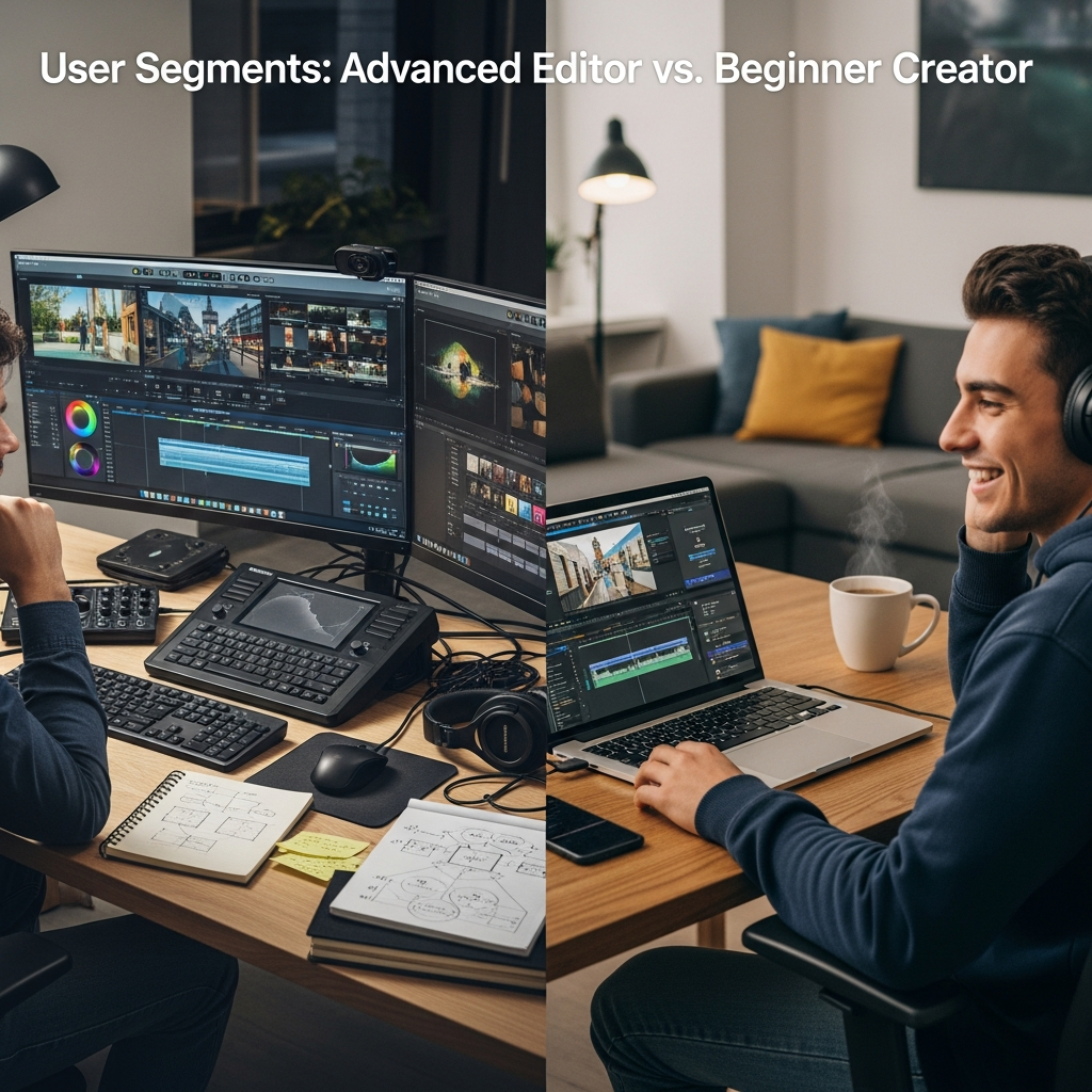 Use case scenarios for choosing A2E AI or Nemovideo based on user type and business goals in 2026